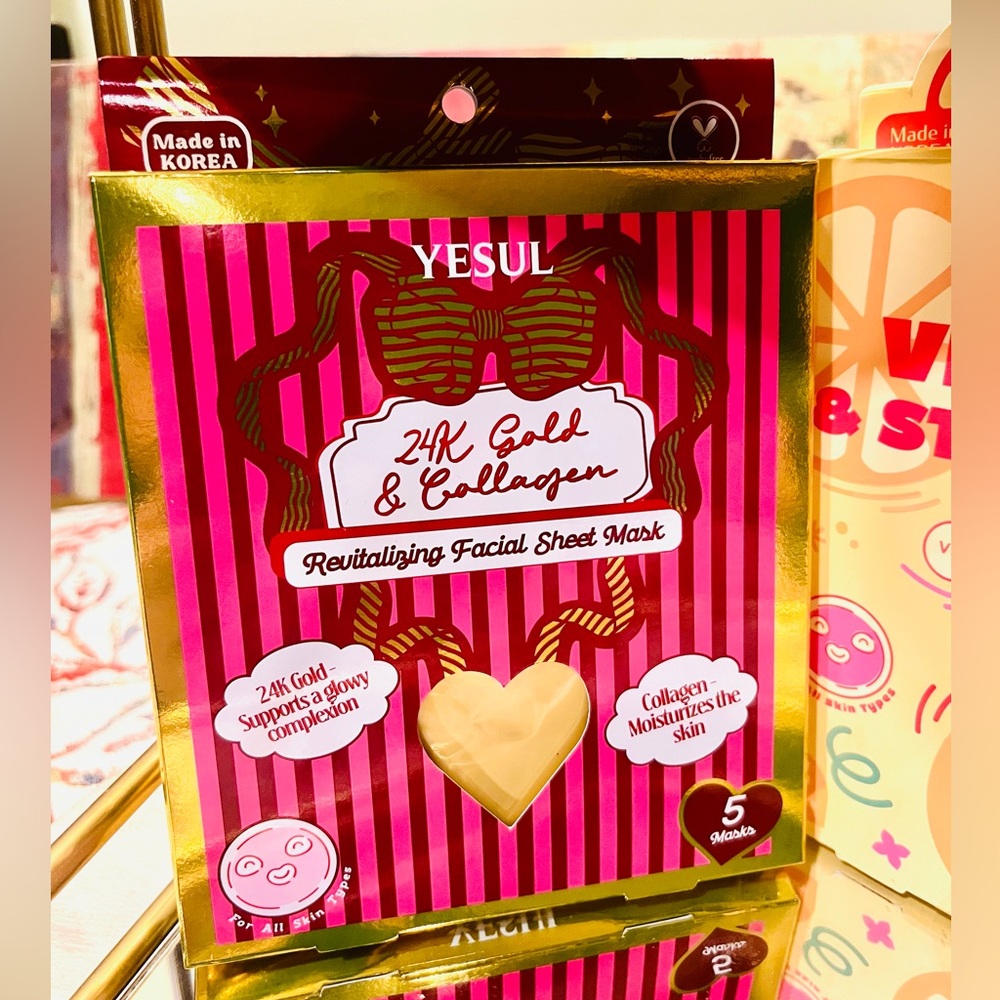 YESUL Korean Facial Sheet Mask Set